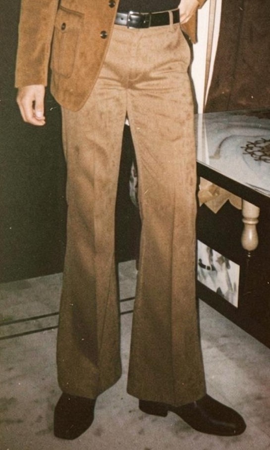bell bottom trouser (brown)